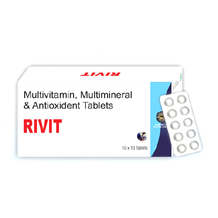  pharma franchise products in Ahmedabad - Metrix Healthcare  -	Rivit Tablets.jpg	